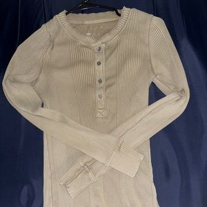 Aerie dark green long sleeve